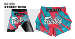 Pre-Order Muay Thai Shorts - BS1929 Street King Blue