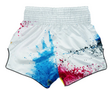 Pre-Order Fairtex Muay Thai Shorts - BS1937 White Acid Jazz