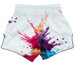 Pre-Order Fairtex Muay Thai Shorts - BS1939 White Funky Soul