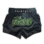 Pre-Order Fairtex Muay Thai Shorts - BS1924 "Racer Black"