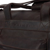 Pre-Order-Fairtex Genuine Leather Duffel Bag - BAG10