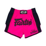 Pre-Order-Muay Thai Shorts - BS1714 Shocking Pink