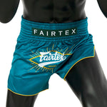 Pre-Order-MUAY THAI SHORTS - BS1907 "FOCUS" Green