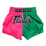 Pre-Order-Muay Thai Shorts - BS1911 Pink/Green