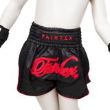 Pre-Order Fairtex Muay Thai Shorts Kids - BSK2104 "Midnight Red"