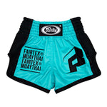 Pre-Order Fairtex Muay Thai Shorts Kids  - BSK2107 "Turquoise"