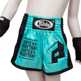 Pre-Order Fairtex Muay Thai Shorts Kids  - BSK2107 "Turquoise"