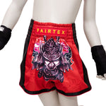 Pre-Order Fairtex Muay Thai Shorts Kids  - BSK2108 "Silent Warrior"