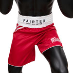 Pre-Order-FAIRTEX BOXING TRUNKS - BT2008 "RED"